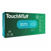 Ansell TouchNTuff 92-605 Disposable Powder-Free Nitrile Gloves